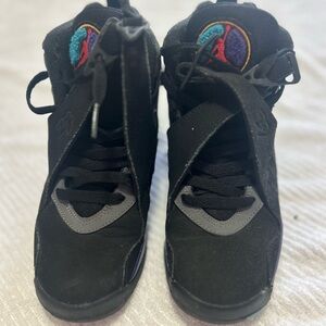 Jordan Kids Sneakers Black with Multicolor Accents